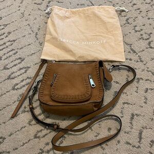 Rebecca Mikoff suede purse